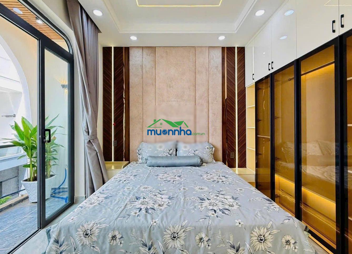 Bán nhà đẹp, đường ôtô, vũ tùng - quận bình thạnh, cho thuê 24 triệu, gần chợ bà chiểu - 4