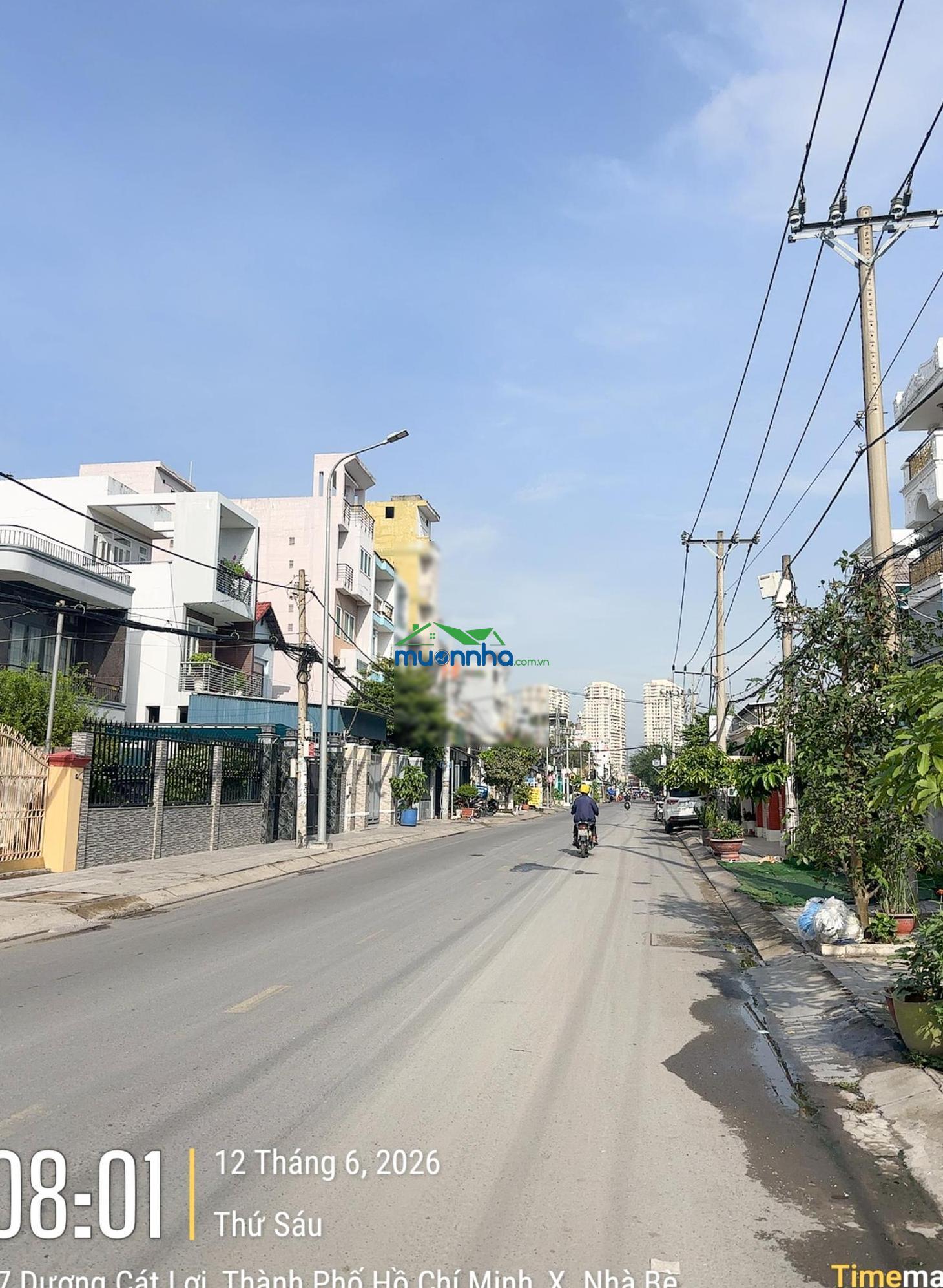 Bán nhà mới - lô nhì đường dương cát lợi - thị trấn nhà bè (sát bên q7) - cách phú mỹ hưng 5ph - 3