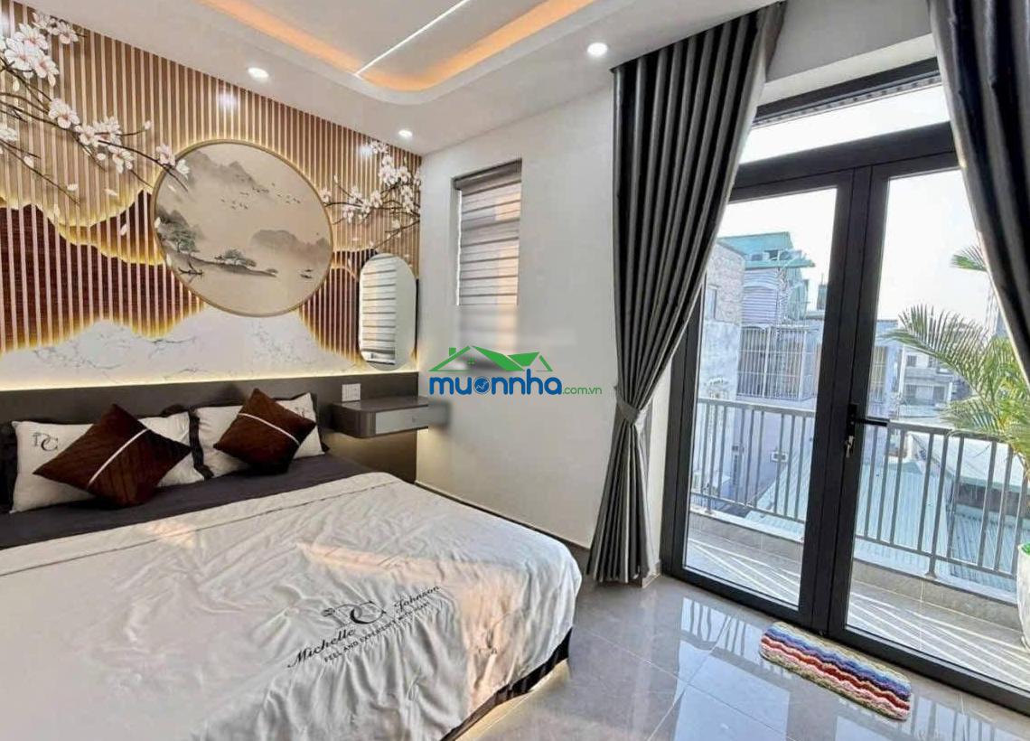 Bán nhà phố đẹp 4,5m x15m. xây 1 lửng 3 lầu hẻm 7m cách lê văn khương 70m. phường thới an. q12 - 2