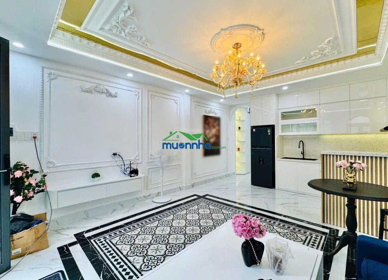 Phú nhuận giáp quận 1 diện tích 40m² thiết kế 1 trệt 1 lầu với 3 phòng ngủ (có phòng ngủ tầng trệt) - 4