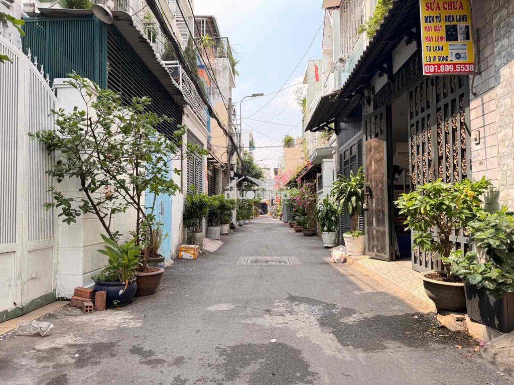 Nhà nguyên căn đường 6m thông bàn cờ lê văn thọ, phường thông tây hội - 2