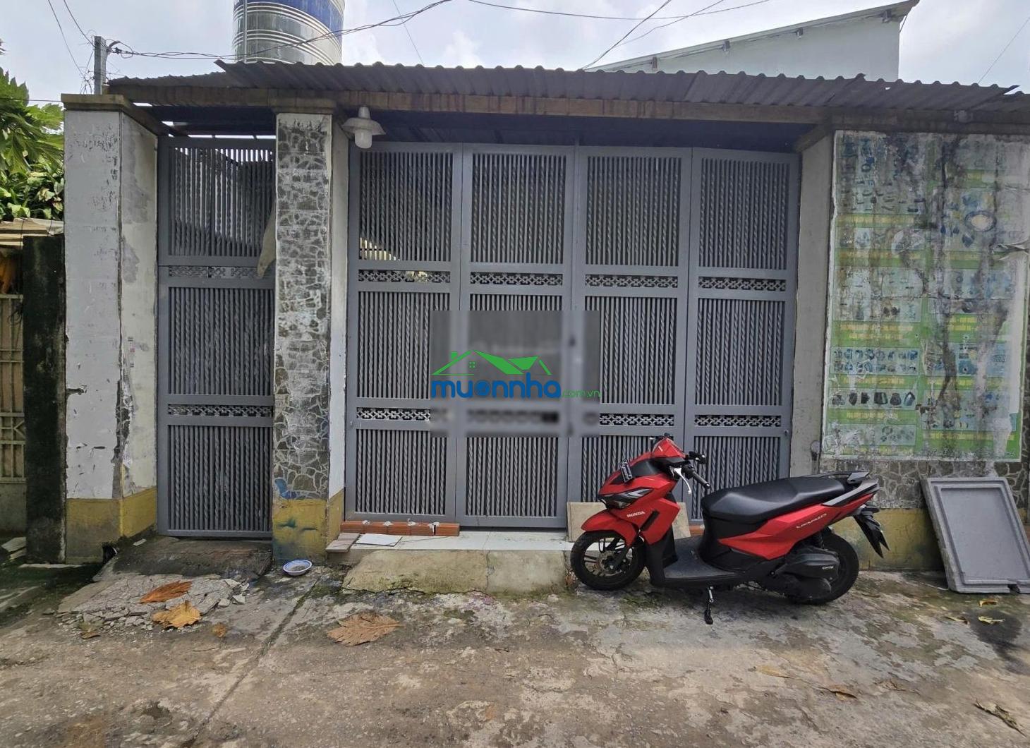 Nhà 7x26 hxt 1/ đông hưng thuận 6, sổ 180m2, dãy trọ 7p có gác thu nhập 25tr/tháng. - 2