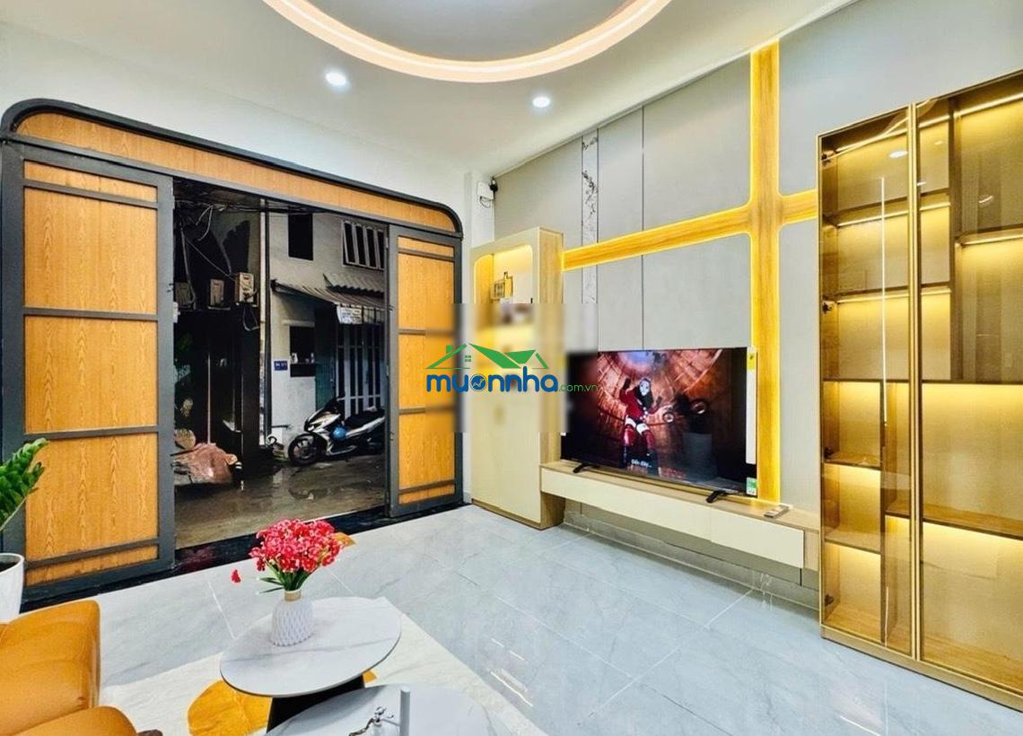 ( Gần chợ bà chiều ) bán nhà bùi đình túy, xe hơi tới cửa, mới, 4x12, 3 tầng, 3 pn, giá 7,x tỷ - Ảnh 4