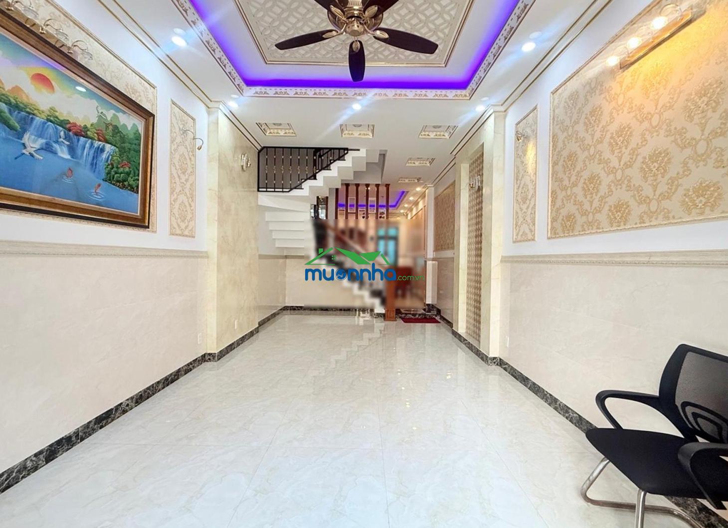 Chủ tặng nội thất - khu cao cấp tây thạnh - tân phú - 66m² - 4 tầng - 10.x t