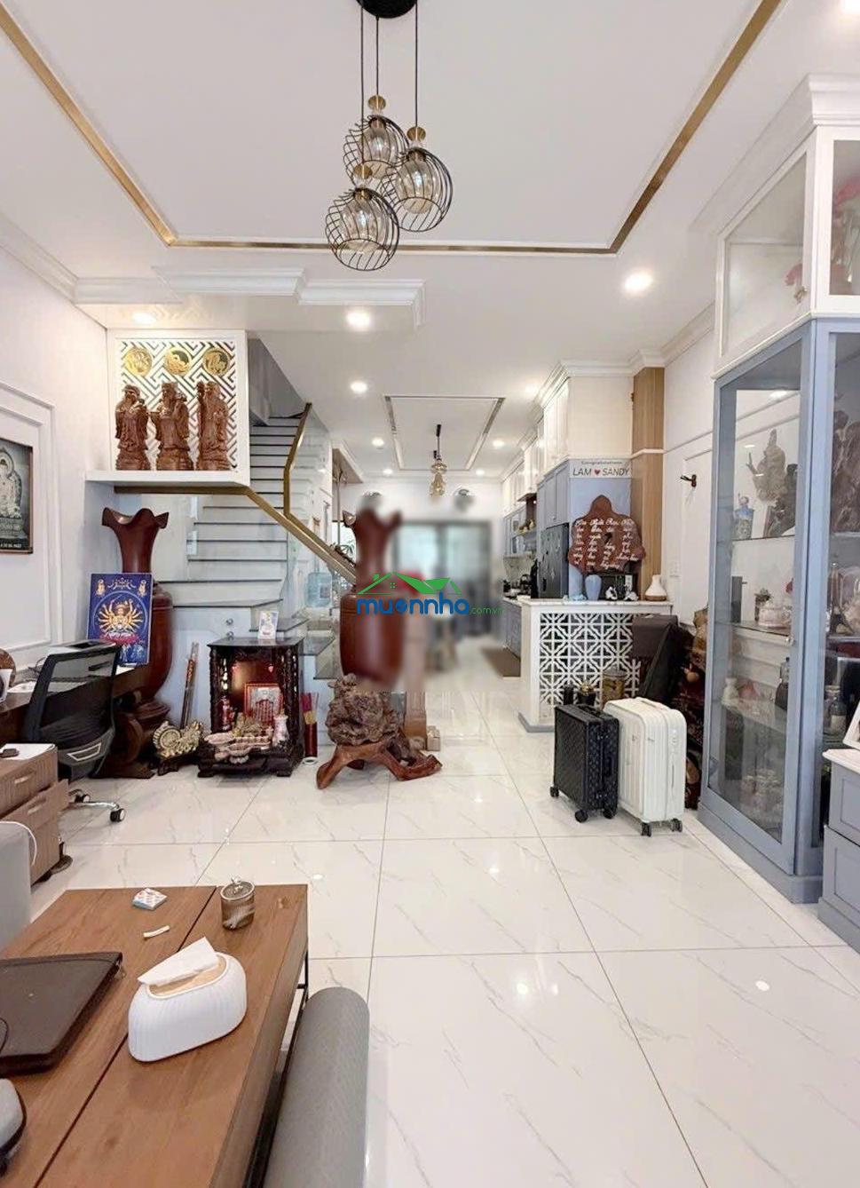 Nhà đẹp 77m2. nở hậu. 2 tầng. trung tâm gò vấp. đường lê đức thọ, phường an hội đông. chỉ 7,2 t