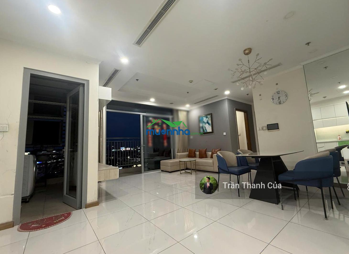 Tin xác thực: bán 2pn landmark 6. diện tích 91,2m2 cực kỳ rộng, phòng khách lớn, view không chắn