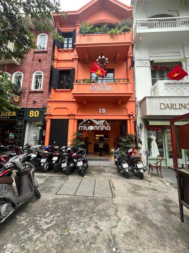 🏢 Cho thuê nhà mặt tiền 78 nguyễn đình chiểu, đa kao, quận 1