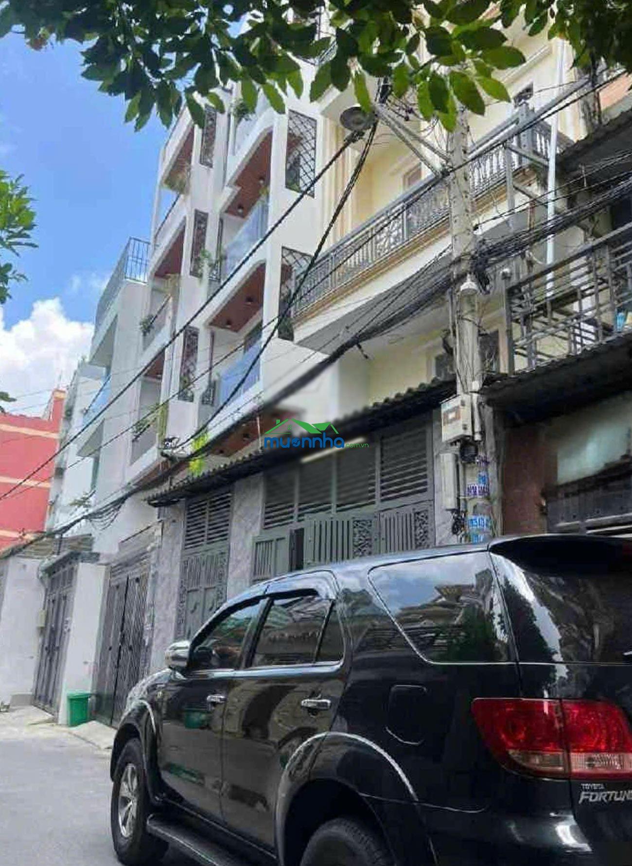 Nhà 4 tầng 1/ đường nguyễn ảnh thủ, phường tân chánh hiệp, q12, dt 100m² hẻm ôtô giá 7,1tỷ