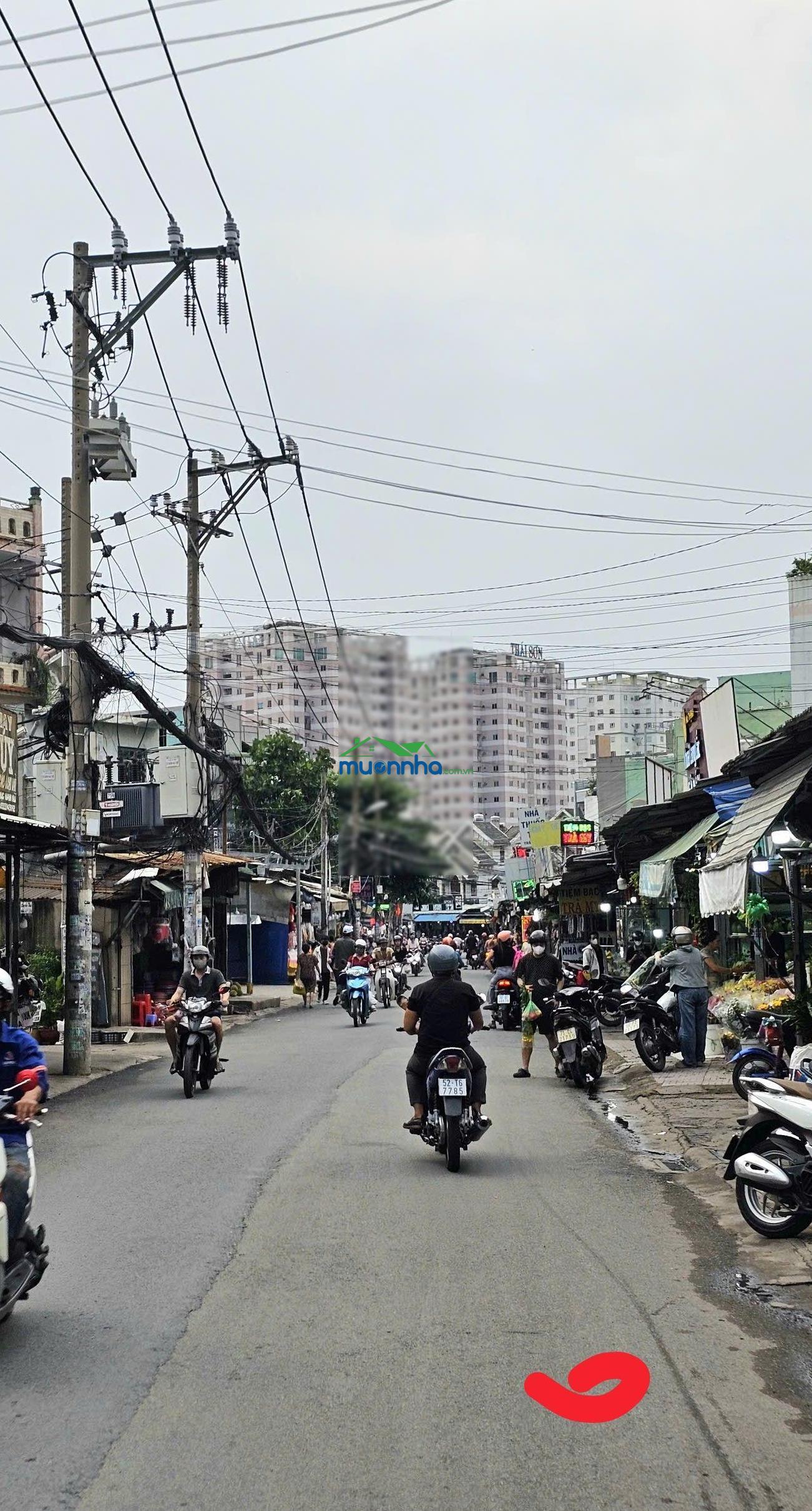 Nhà 4 tầng, view công viên, kdc chợ bà hom 2, tân tạo a, bình tân