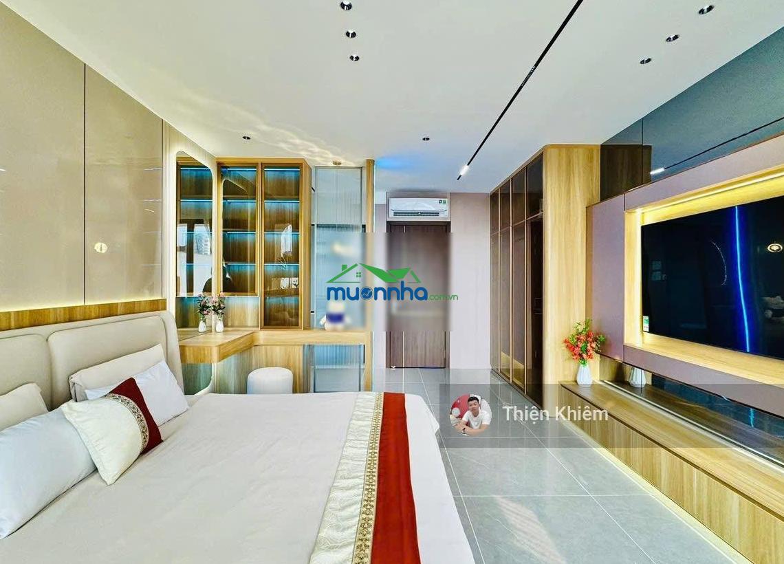 Nhà phố có thang máy 4.2m x 18.5m đường phạm văn chiêu - p.9 - gò vấp - đường 6m oto vào nhà - 4