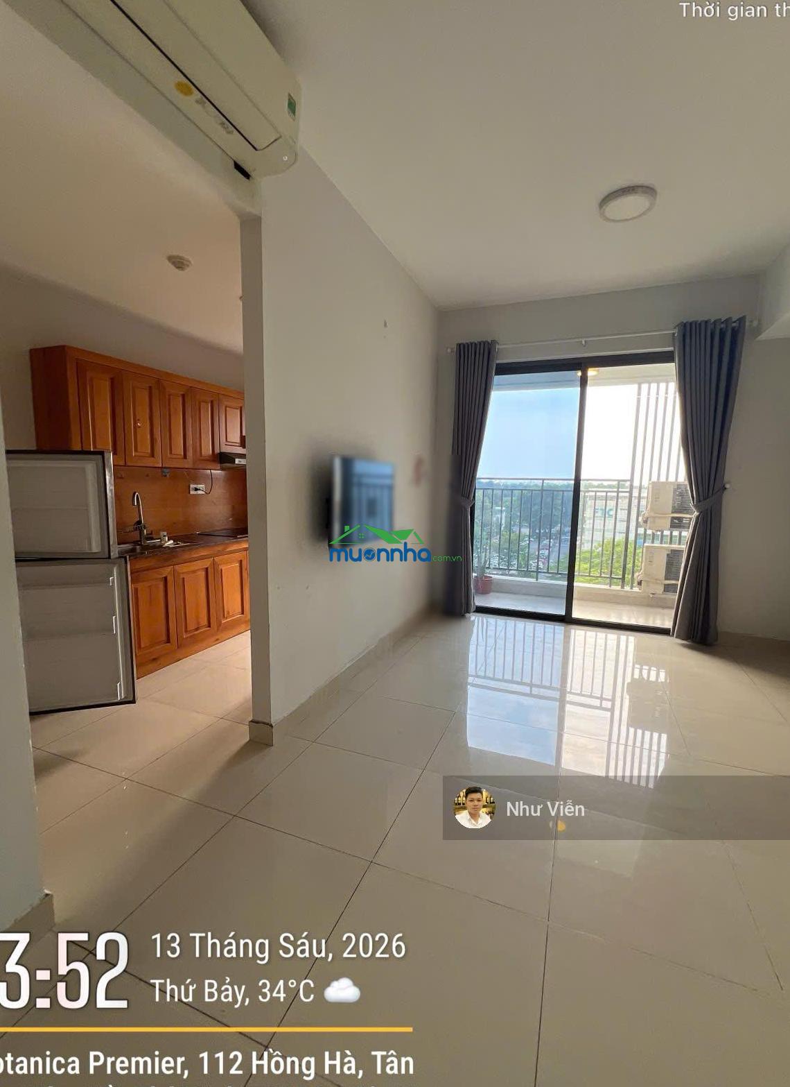 Cho thuê căn hộ botanica premier 3pn, 2wc, 96m², nội thất cơ bản, giá 21 triệu, 0908 435 ***
