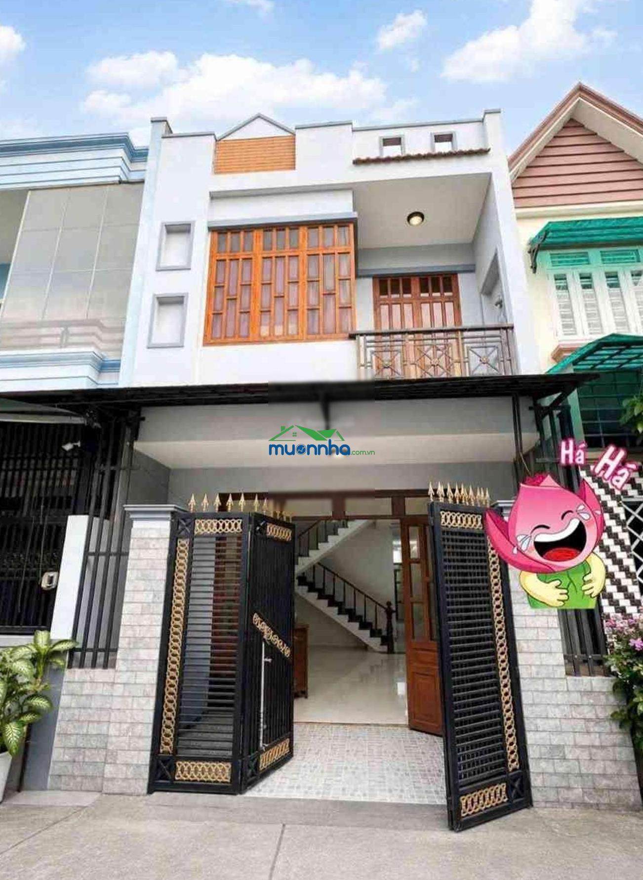 Bán nhà hẻm 6m - đang cho thuê 10tr/tháng - giá nhỉnh 5 tỷ dt: 5x16m (sổ hồng riêng vuông a4 - 2