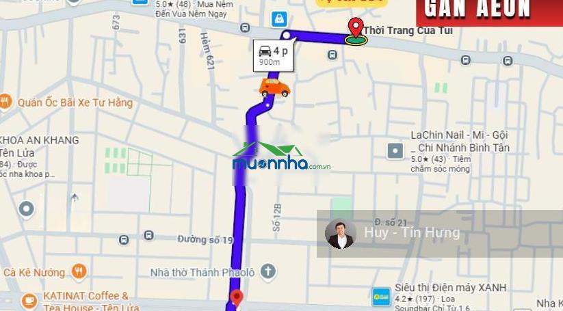 Bán nhà mới đẹp, hẻm 530 tỉnh lộ 10, dt 4.2 x 13m, 2 tấm, 5.35 tỷ. gần aeon mall - 3