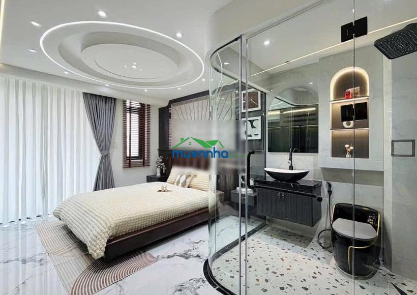 Về quên bán gấp nhà vườn lài q12, 90m2/2 tỷ 800 sổ sẵn, hẻm rộng 8m khu vực vip nhà đẹp - Ảnh 3