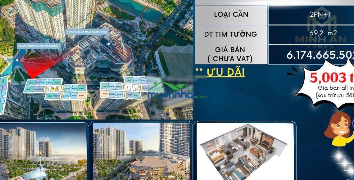 Giỏ hàng vinhomes grand park quận 9 giá tốt, vay 70% không lãi suất, nhận nhà ở ngay lh 0903 040 ***