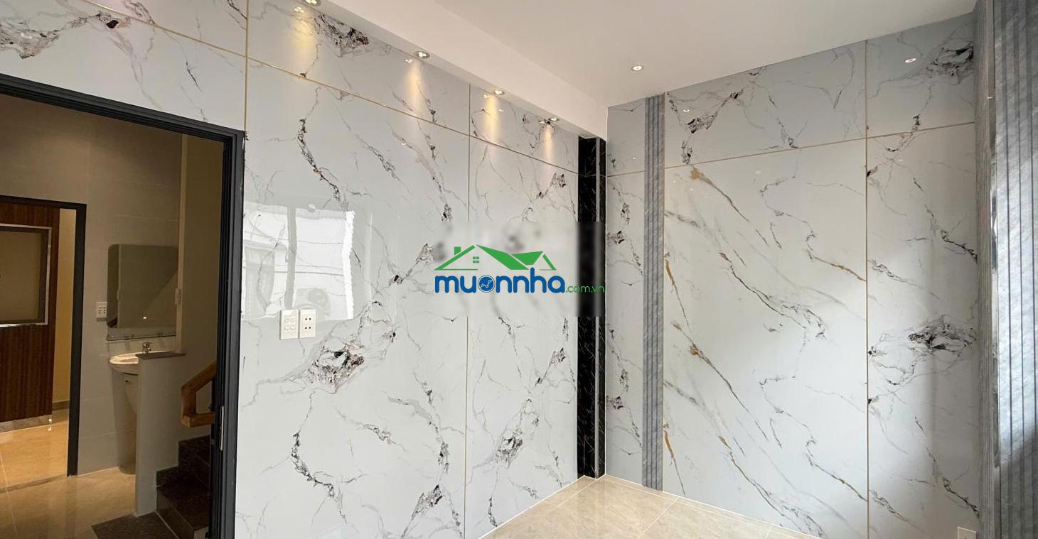 Giảm 100 triệu nhà riêng lê văn thọ gò vấp 1 trệt 2 lầu ô tô tận cửa - 2