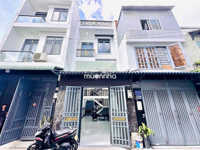 Nhà phố 4m x 16m 2.5 tầng hẻm nhựa 7m đường nguyễn thị búp khu đồng bộ