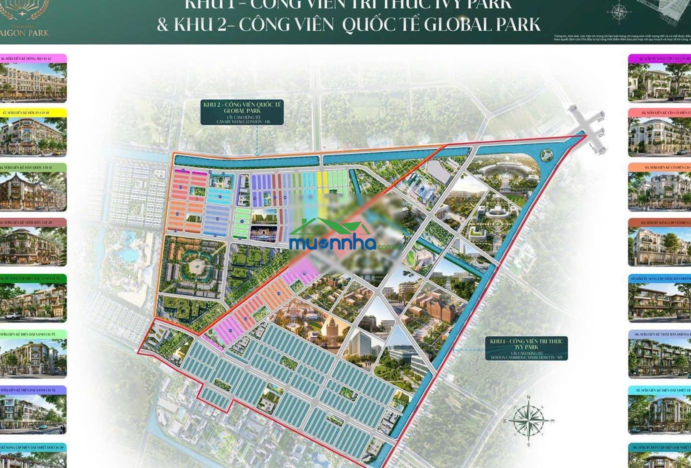 Bán căn giãn xây giáp trường đại học, công viên giá f0 - 3