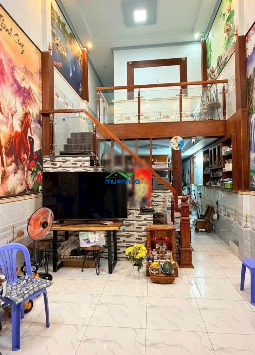 Bán nhà 4,2m x 19m đúc lửng có pn đường liên khu 2 - 5 với lê văn khương p. hiệp thành - 2