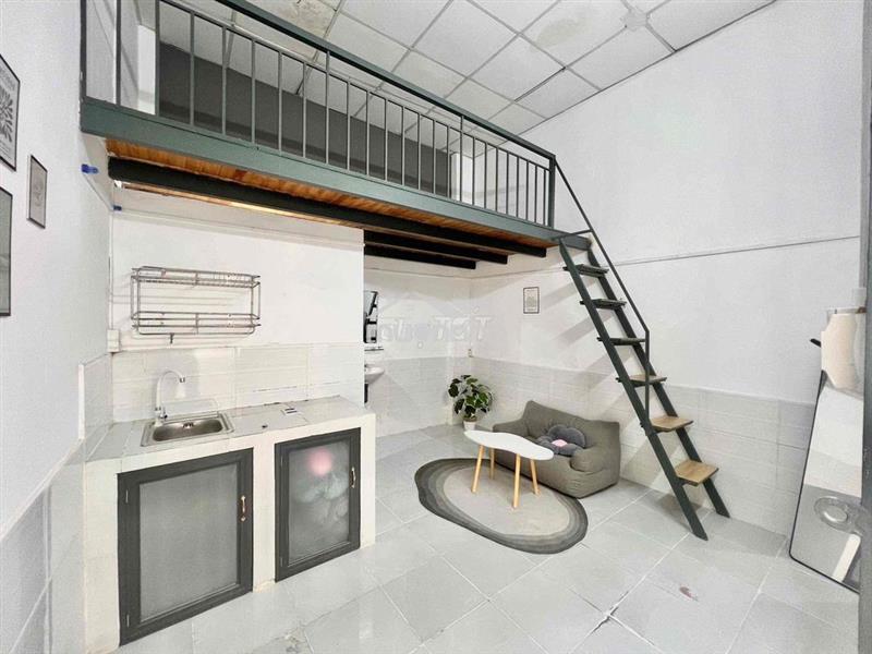 🔥Phòng trọ có gác rộng_không nội thất_có bảo vệ_gần cv gia định