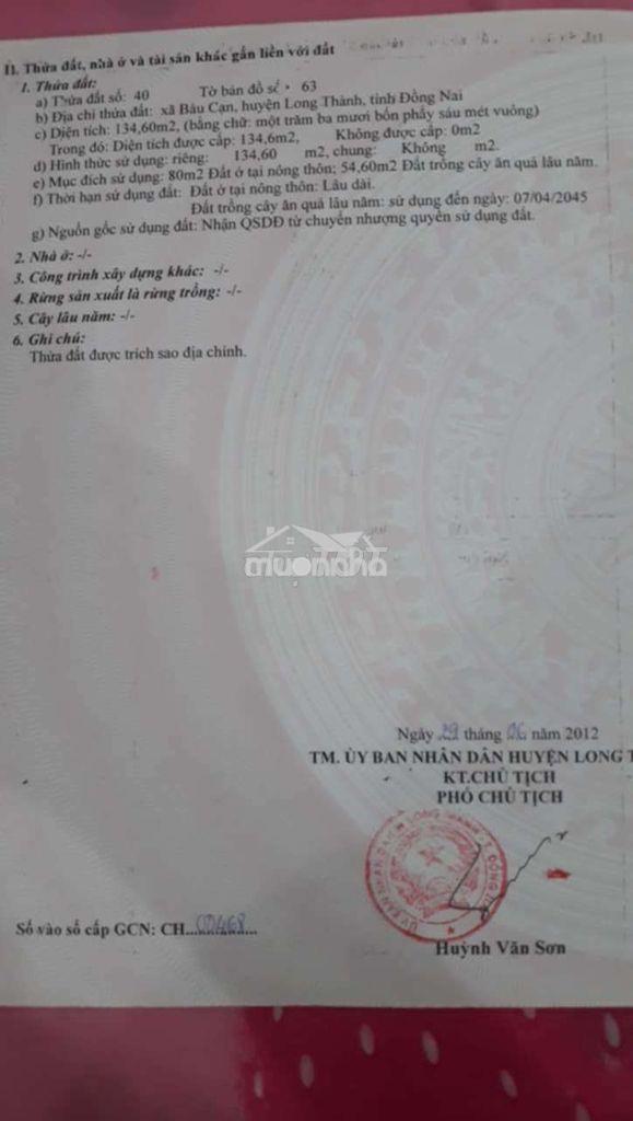 Bán nhà gần sân bay long thành (chính chủ) - 4