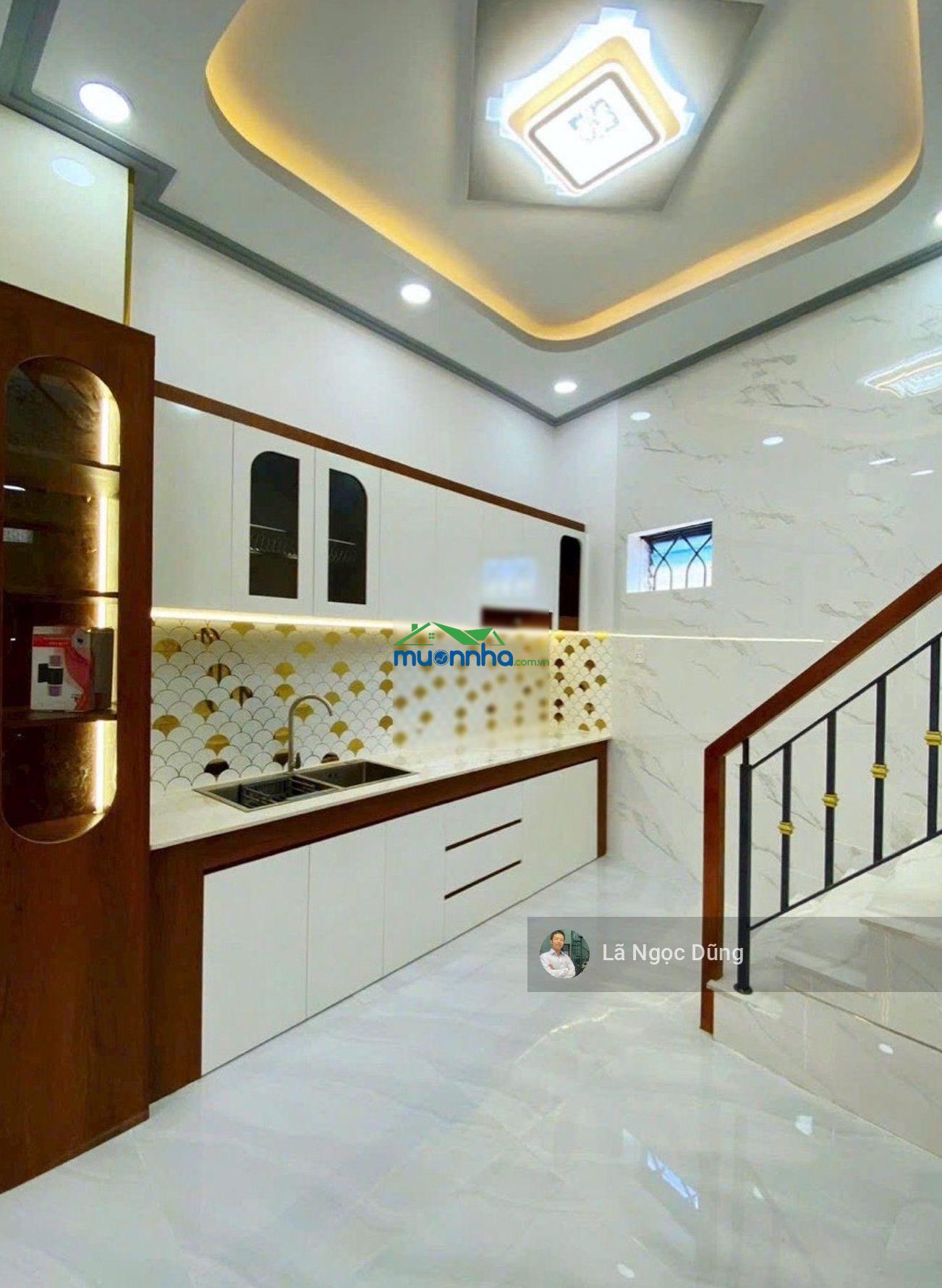 Bán nhà 3 tầng, 4,5x11m, hẻm ô tô 5m. có thông, đường tân hòa đông (giáp q. 6), giá 4.321 tỷ (tl) - 2