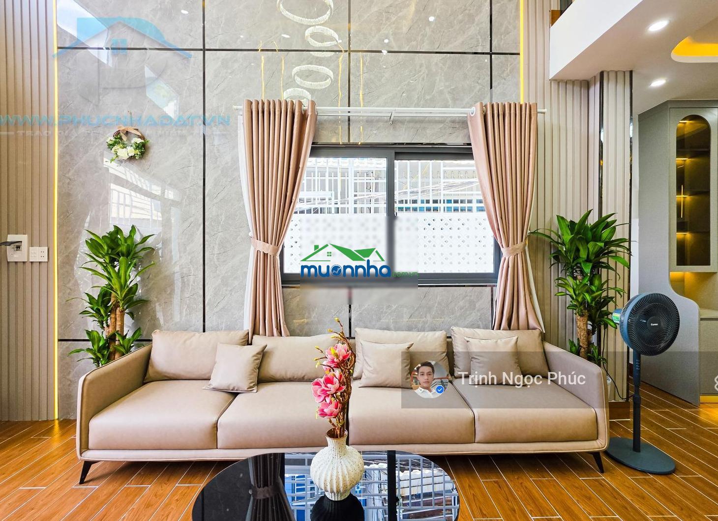 Nhà ngang 5m hiếm có phòng ngủ trệt sát quận 7 300m - giá 4.99 tỷ, 5x15m