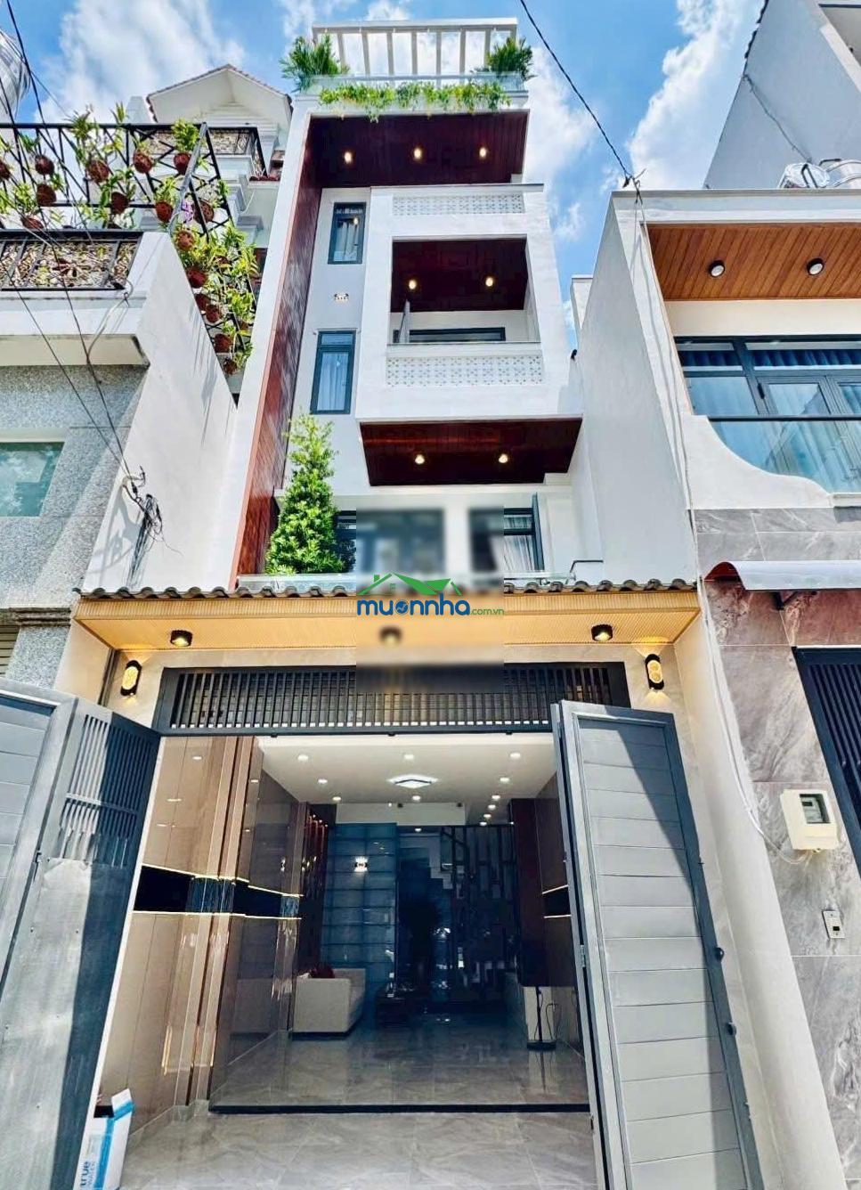 Chính chủ bán 2 tỷ 250. nhà 52m2 lê đức thọ, gò vấp. xây 1 trệt 3 lầu hẻm 5m, sổ sẵn, gần công viên - 2