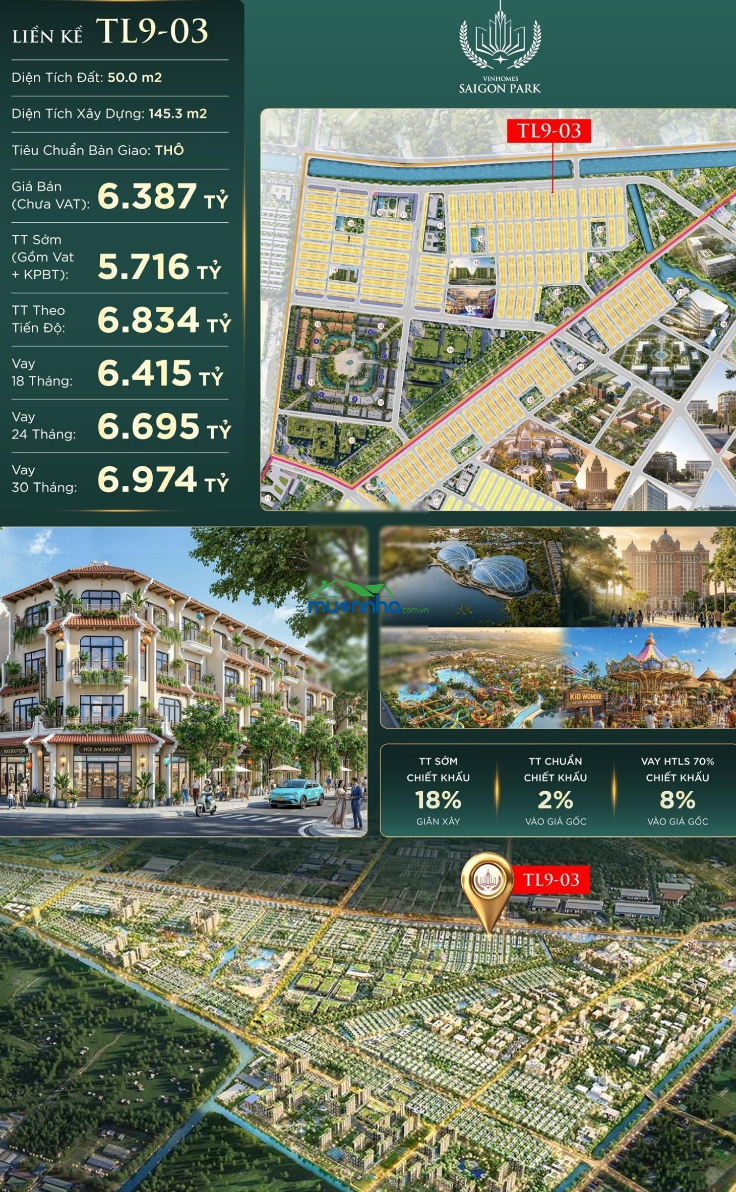 Chỉ với 5 tỷ xx sở hữu căn kế góc 50m2 vinhomes saigonpark