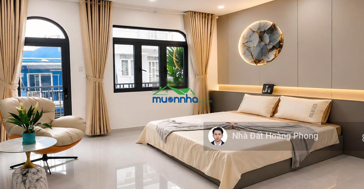 4 tầng - hẻm xe hơi - 0 lg - 60.4m2 - 4 phòng ngủ - bán nhà gần quang trung - trung tâm gò vấp - 2