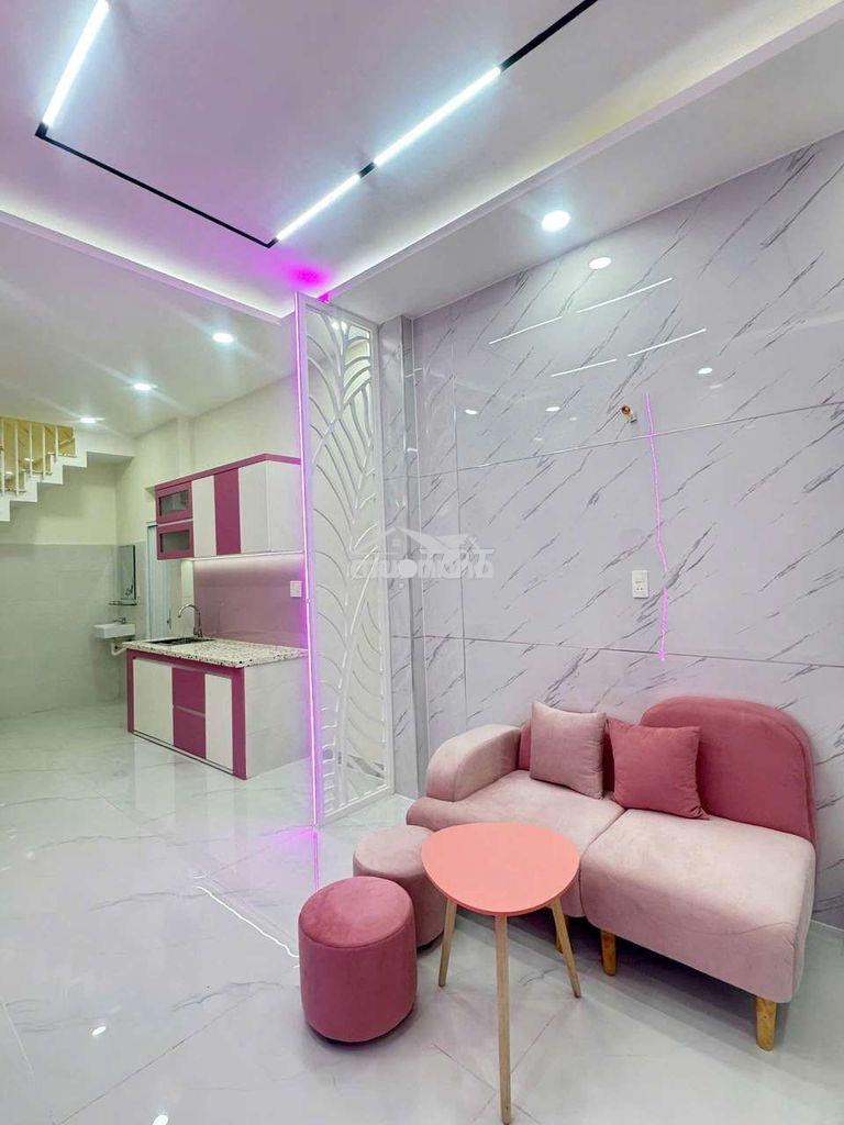 Nhà mới 100% 2 phòng full nội thất - 4