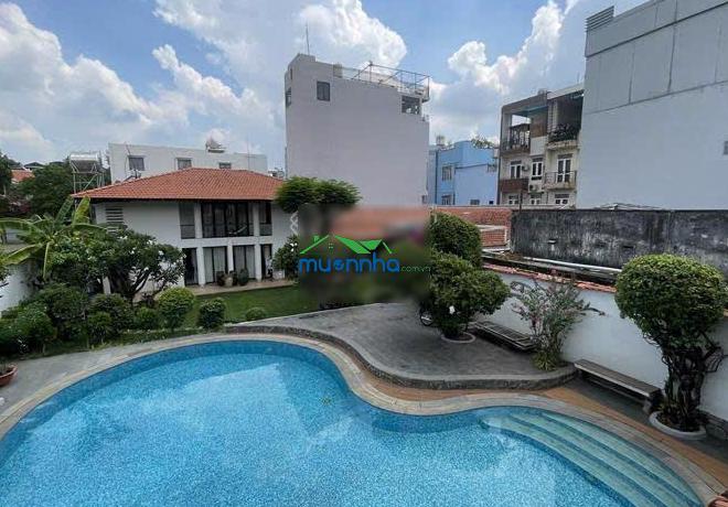 Bán nhà có hồ bơi diện tích khủng ngay dương quảng hàm gò vấp, giá chỉ: 28 tỷ, dtcn 300m2 - 4