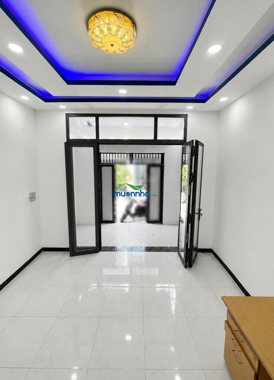 4.2 tỷ - nhà 3 tầng, đường 6m thông - gần chợ long trường - 4