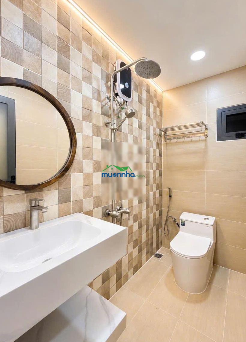 Bán nhà hẻm xe hơi đường gò cát, 4,5m x 24m, 3 lầu, nhà mới đẹp - 2