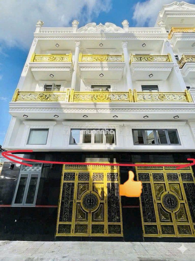 Nhà ngang 11m dt73m2 đúc mới 5 tầng 7pn hẻm 8m lê văn quới,q. bình tân