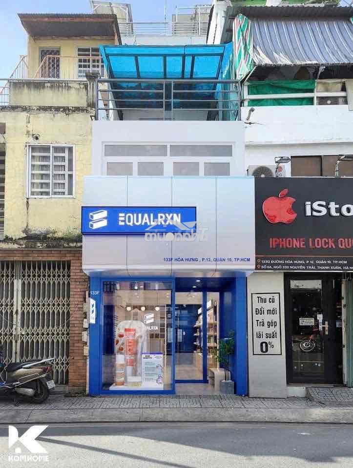 Bán nhà mt hoà hưng, q10 - giá 2tỷ250/đang cho thuê 20tr/tháng