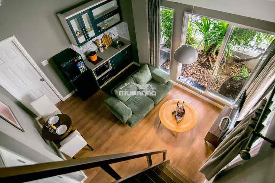 Chdv full nội thất duplex cao không đụng đầu ngay công viên hvt - 4