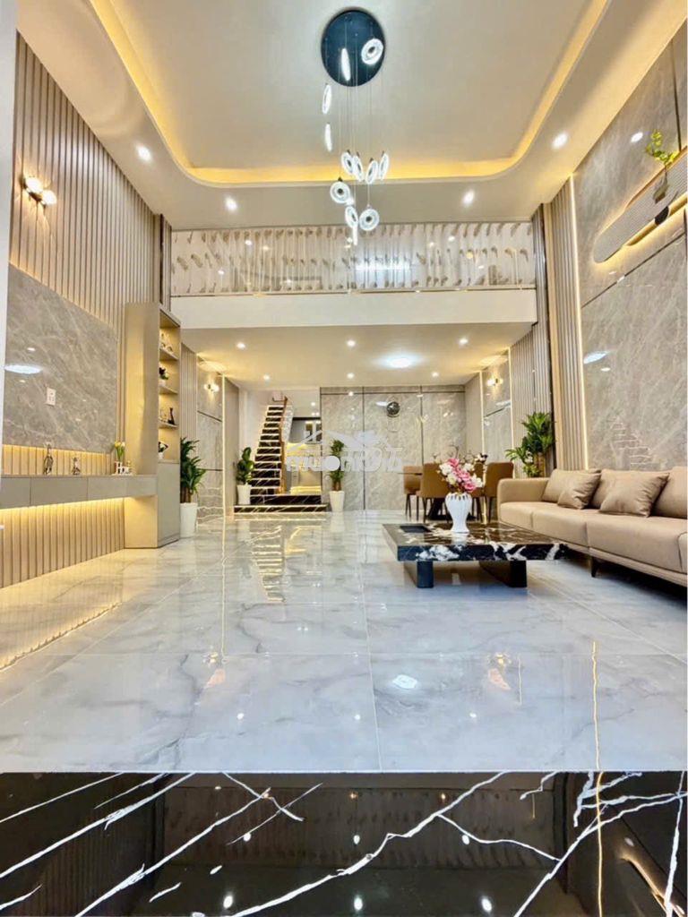 Hơn 4ty có nhà 65m2 mt đường đào tông nguyên, nhà bè, shr