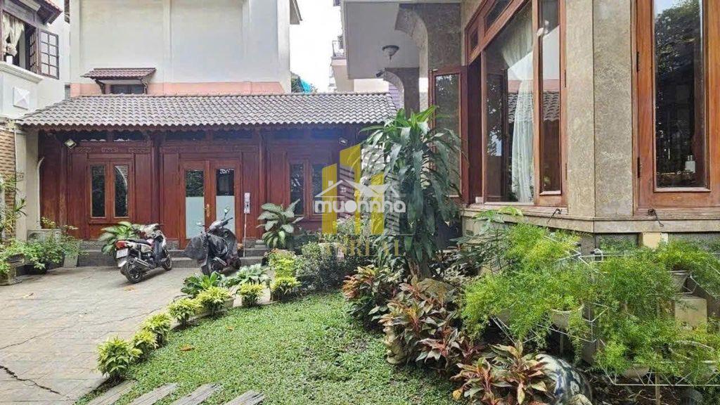 Cho thuê biệt thự trần não 300m2 5 phòng đủ nội thất giá 78 triệu - 2