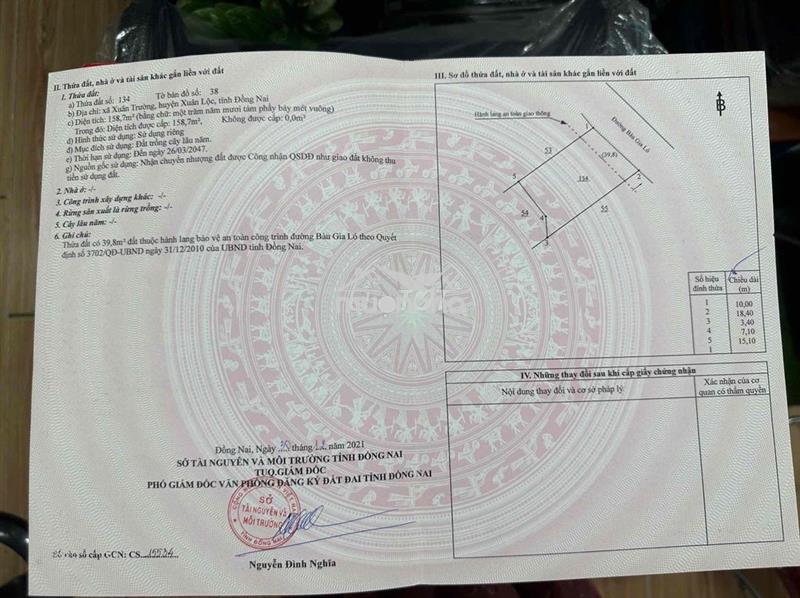 BÁN NHANH ĐẤT PHƯỜNG XUÂN LỘC,TP ĐỒNG NAI