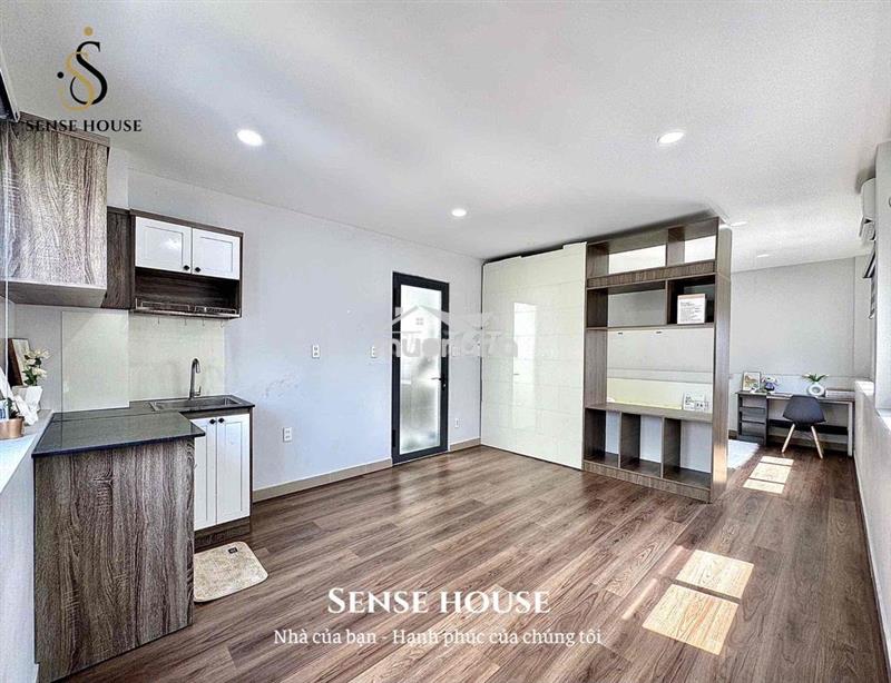 Căn hộ tách bếp_rộng 40m2 | full nội thất gần t3, etown cộng hoà