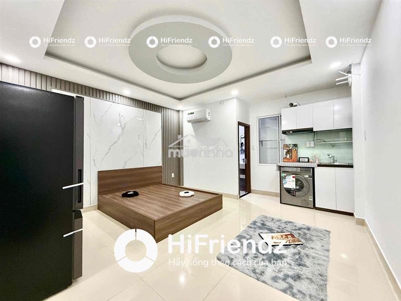 Căn hộ mini full nội thất cao cấp máy giặt riêng ngay aeon bt giáp q6