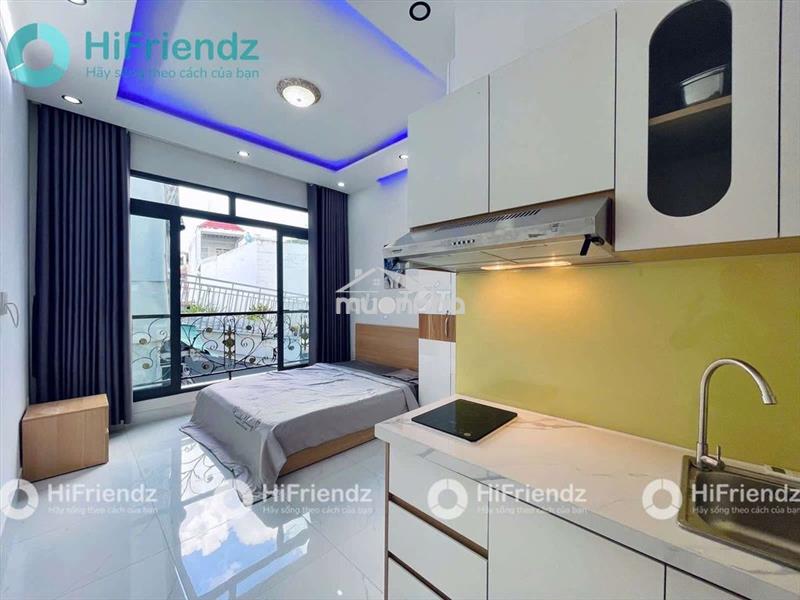 🔥Cho thuê studio ban công cửa sổ trời-full nt-ngã tư phú nhuận-30m2