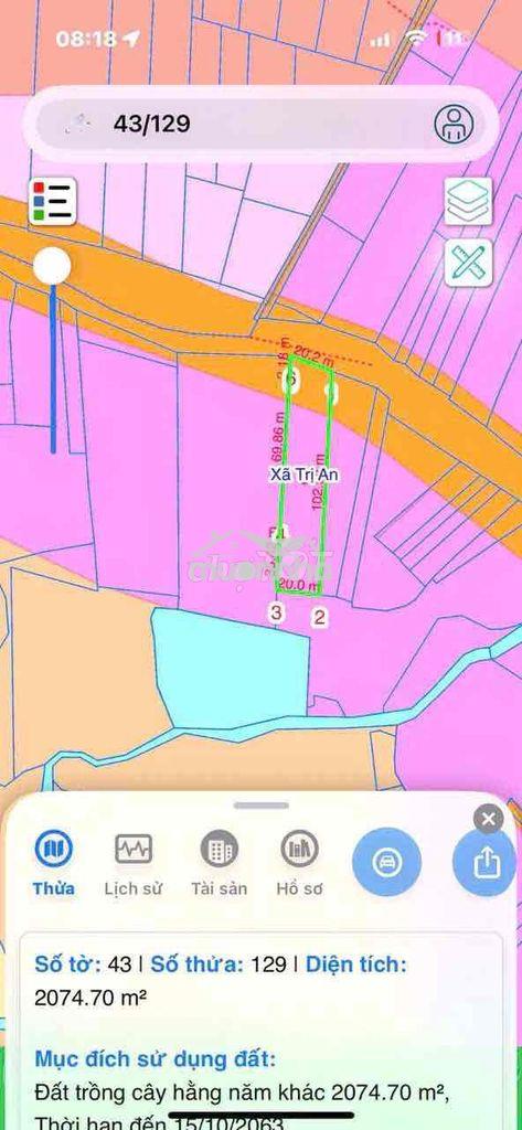 Bán đất biệt thự 2000m2
