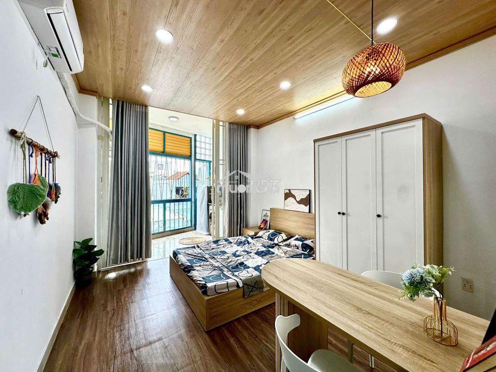 🔥Cho thuê ngã tư phú nhuận-studio mới full nt-ban công-máy giặc riêng - 2