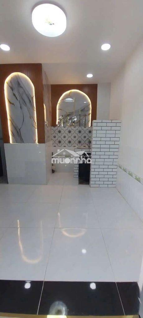 Nhà bán mặt tiền hẻm 6m - quốc lộ 50 bình hưng - 2tầng - 2pn 