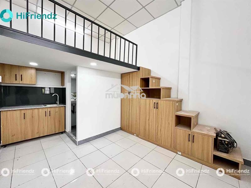 Cho thuê phòng có gác  ngay mặt tiền nguyễn kiệm - gò vấp