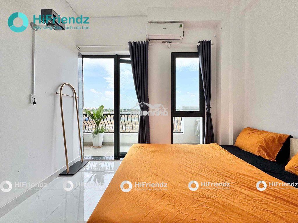 Cho thuê 1pn ban công - full nội thất - khu đô thị vạn phúc - free xe - Ảnh 2