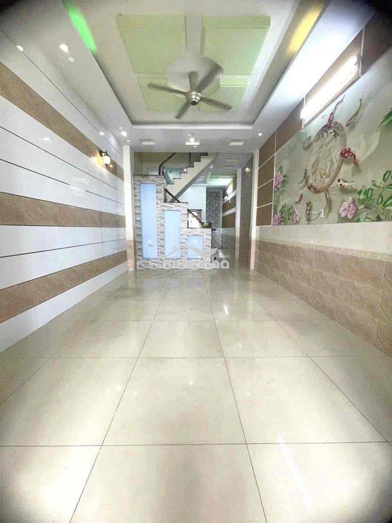 Nhà mới 4x16m 3lầu st (4pn 5wc) hẻm 8m thông. 1/ lê văn quới. bình tân