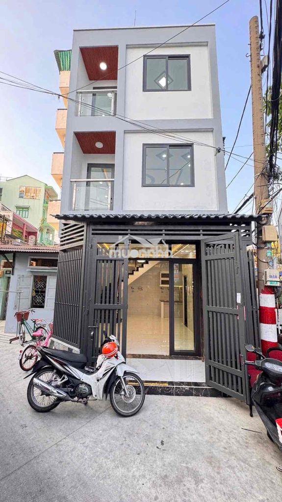 Hẻm kinh doanh nguyễn sơn, 3 tấm, 4 x 12m, 2 phòng ngủ, 3 wc